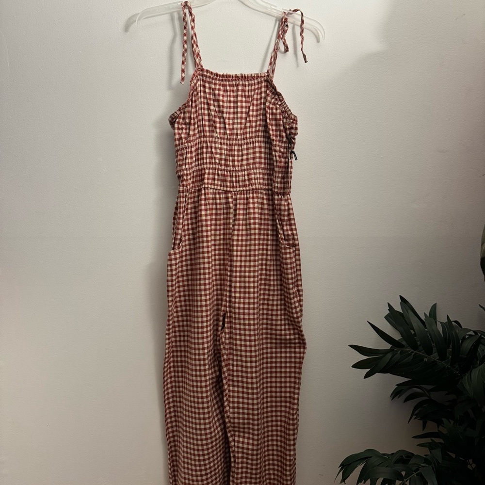 Gingham romper